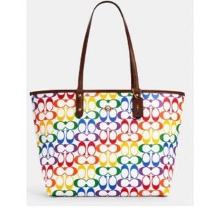 Coach Pride Tote New With Tags